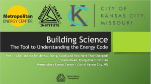 Building Science the Key to Understanding the Energy Codes registration link